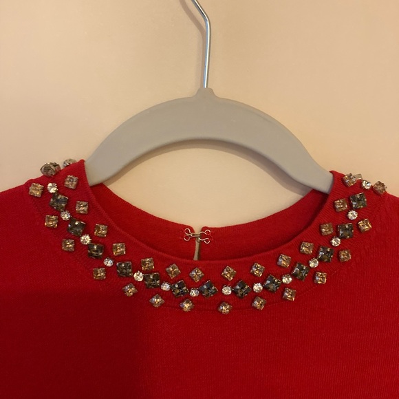 Ann Taylor Holiday Sparkle Top M - Picture 5 of 11